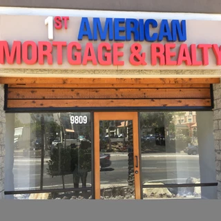 Outdoor Channel Letters for American Mortgage and Realty in Miramar, CA