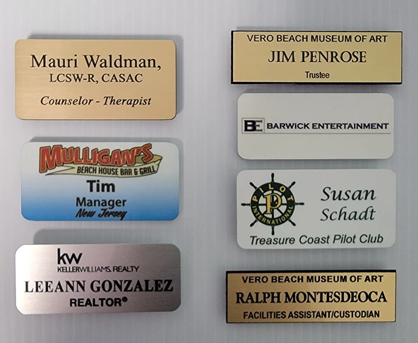 Badges & Name Plates