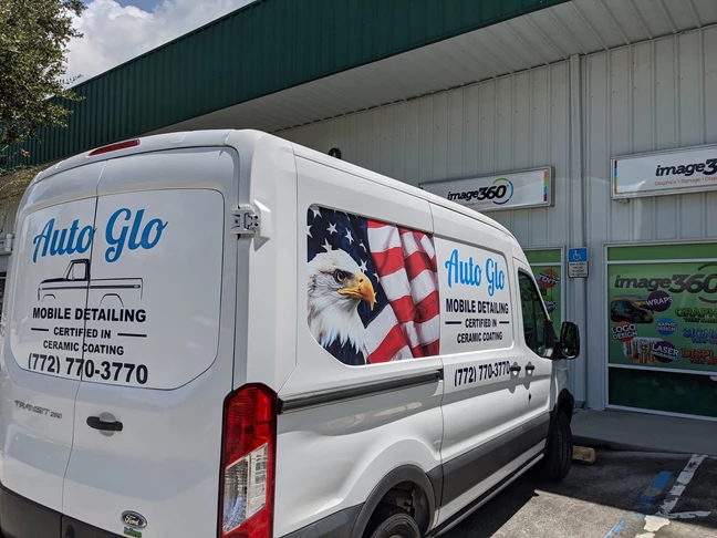 Auto Glo Mobile Detailing Vehicle Decals & Lettering